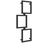 Полотенцесушитель электрический Сунержа Этюд 49х105 см правый тёмный титан муар матовый 15-0847-1050