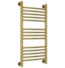 Полотенцесушитель водяной Сунержа Богема+ 400x800 мм выпуклый состаренная латунь 051-0221-8040