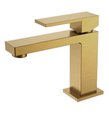 Смеситель для раковины Boheme Qubic бронза 471-BR