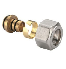 Концовка для металлопластиковых и PEX труб Gekon 16х2 мм 3/4 Евроконус GK 71602