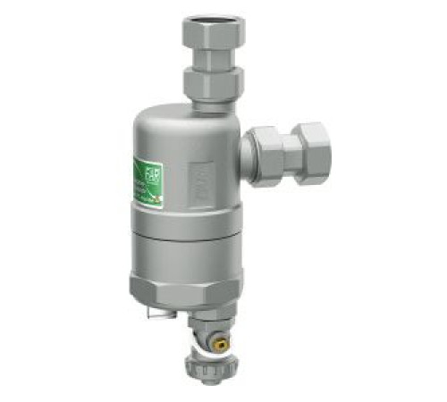 Сепаратор шлама FAR COMPACTFAR 3/4 НР-накидная гайка с магнитом и шаровым краном FA 2273 34