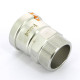 Муфта переходная пресс-Н Viega Sanpress Inox XL нержавеющая сталь 76.1х2 1/2 482923