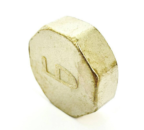 Заглушка латунная LD Pride 1 1/4 ВР никелированная 67.504.32