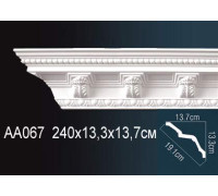 Карниз потолочный Perfect AA067 полиуретановый с рисунком AA067