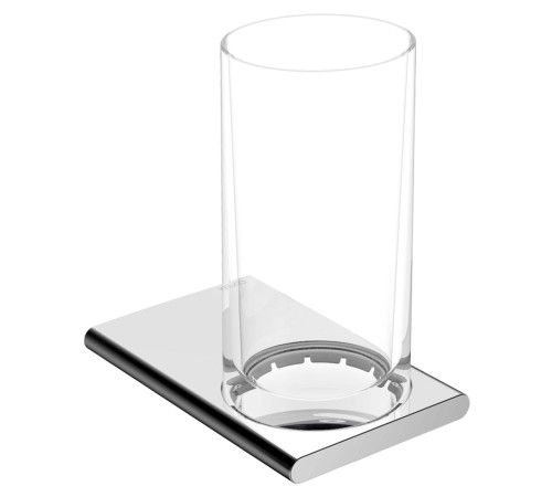 Держатель стакана со стаканом KEUCO Edition 400 хром 11550 019000