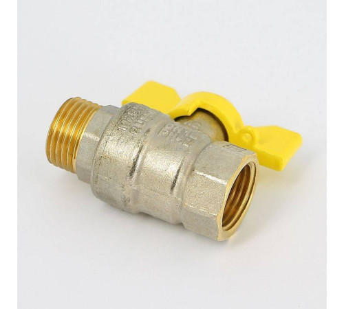 Кран шаровой для газа LD Pride 1/2 НВ полнопроходной бабочка 47.352.15