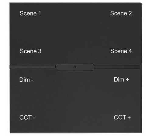 Панель универсальная сенсорная накладная iLedex Technical VISION48/22 SP 48V-4-BK