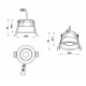 Встраиваемый светильник iLedex Mars 7 Вт 3000 K 107-7W-D64-3000K-24DG-WH