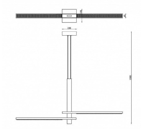 Подвесной светильник iLedex Vision 4722-97 MBK