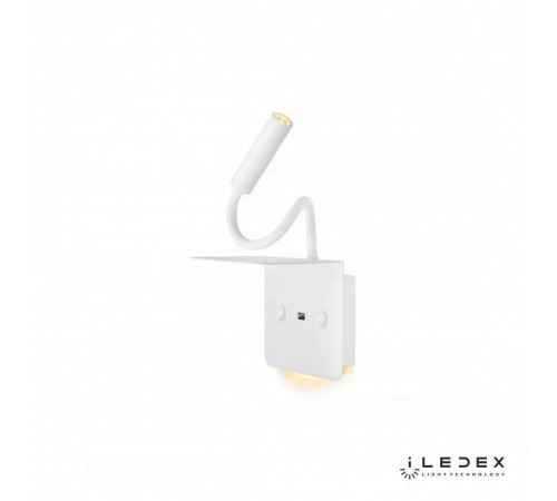 Бра с полкой iLedex Support 7031C WH