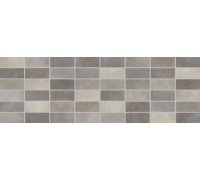 Декор мозаика LB Ceramics Fiori Grigio темно-серый 20x60 см 1064-0103-1001