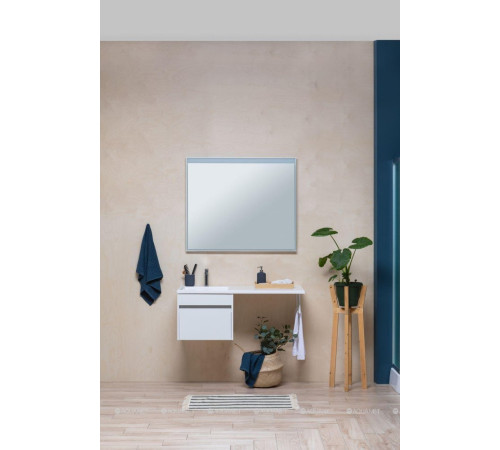 Тумба под раковину Aquanet Токио 48 подвесная 1 ящик белый глянец 00236915