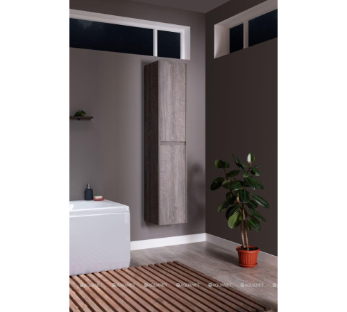 Шкаф-пенал Aquanet Nova Lite 35 дуб рошелье 00242265