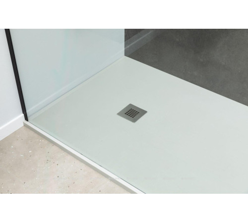 Душевой поддон Aquanet Pleasure NEW 1600х900х30 мм серый камень без сифона 00258881