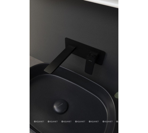 Смеситель для умывальника Allen Brau INFINITY встраиваемый излив 151 мм черный матовый 5.21003-31