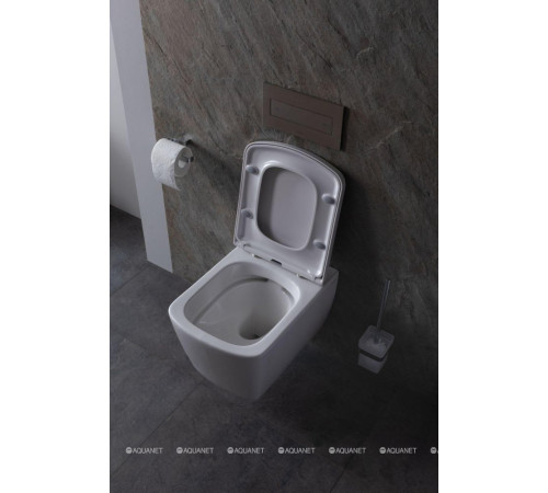 Сиденье для унитаза Allen Brau LIBERTY Soft-Close дюропласт белый 4.33006.20