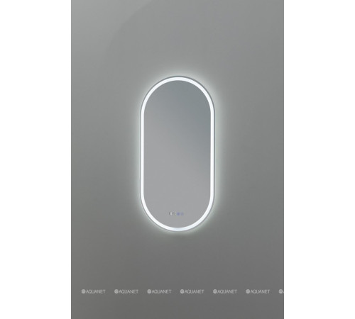Зеркало Aquanet Монте 50x100 LED овальное 00288970