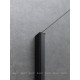 Душевое ограждение Allen Brau Priority 900x800 мм 8 мм черный браш 3.31027.BBA/3.31042.BBA