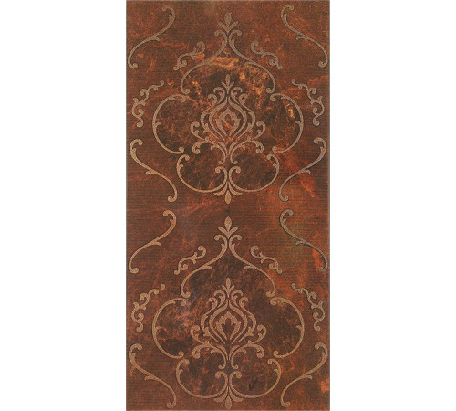 Панно Керамин Букингем 3Т коричневое 30х60 см х9999211151