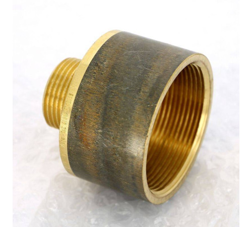 Переходник круглый Viega 1 x 2 дюйма НВ бронза 650872