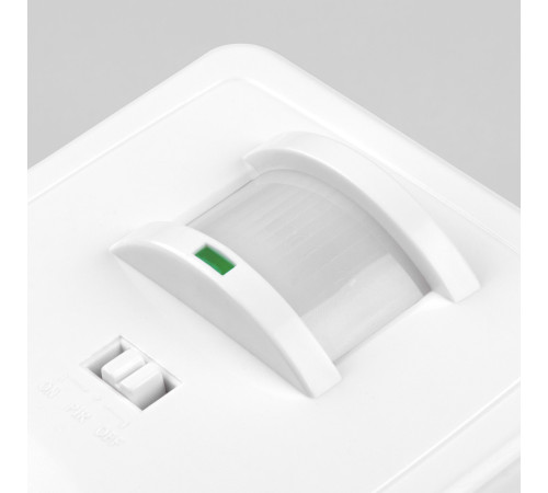 Инфракрасный датчик движения 9m 1-1,8m 800W IP20 160° SNS-M-01 белый