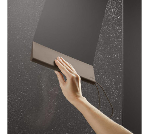 Скребок для душа с настенным держателем KEUCO Universal трюфель 04959 140000