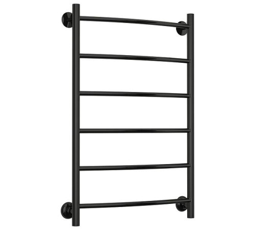 Полотенцесушитель водяной Стилье Версия-Н2 50x80 см черный 17622-8050