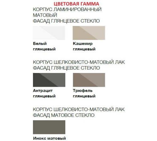 Тумба под раковину подвесная KEUCO PLAN 800 мм 2 ящика 32963 110000