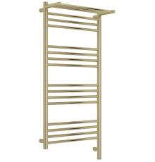 Полотенцесушитель электрический Сунержа Богема 3.1 с 1 полкой 50х100 см правое подключение шампань глянец 020-6007-1050