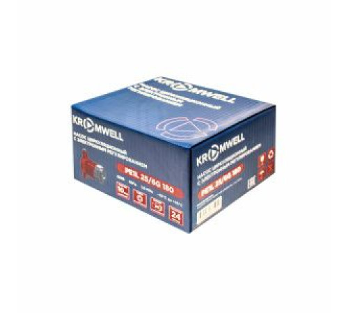 Насос циркуляционный Kromwell PE1L 25/6G 180 с частотным регулированием и гайками PE1L 25/6G 180