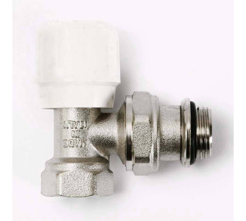 Вентиль ручной Uni-Fitt угловой 1/2 быстрого монтажа никелированный 156N2000
