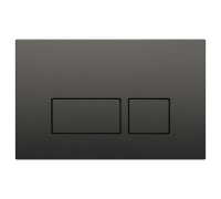 Кнопка смыва для инсталляции Boheme пластик gun metall 664-GM