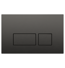 Кнопка смыва для инсталляции Boheme пластик gun metall 664-GM