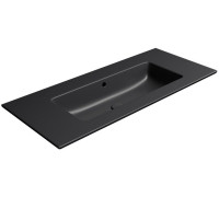 Раковина накладная/подвесная GSI Pura 1020х460 мм без отверстия под смеситель Ardesia Matte 8886026