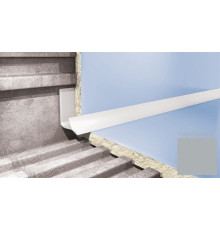 Профиль для плитки внутренний Cezar VD202 9 мм серебряный VD202