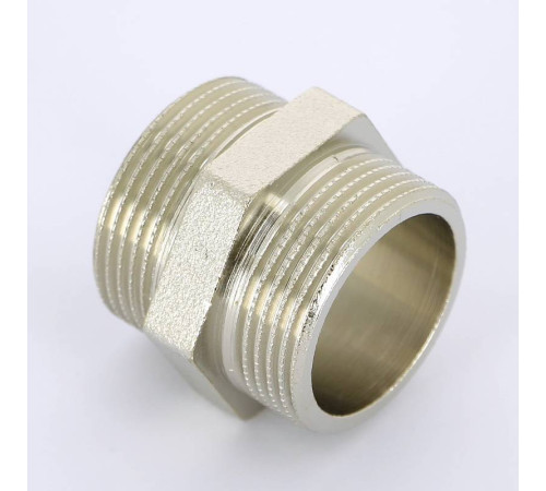 Ниппель резьбовой Tiemme 1 1/4 НН никелированный 1500207