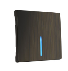 Клавиша для выключателя c подсветкой (бронзовый) W1119112