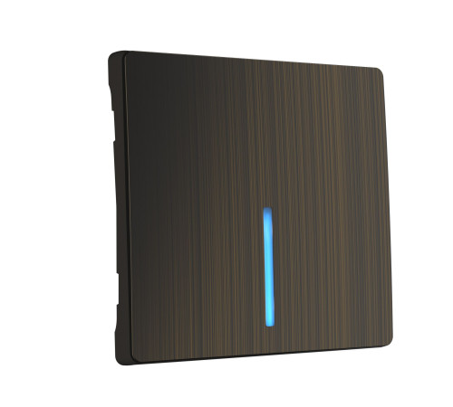 Клавиша для выключателя c подсветкой (бронзовый) W1119112