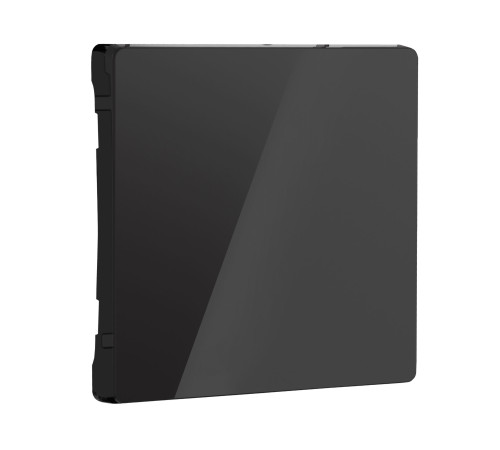 Клавиша для выключателя перекрестного (черный акрил) W1119048