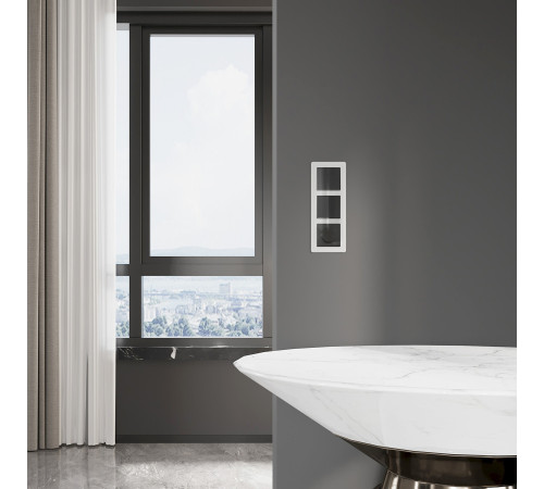 Клавиша для выключателя перекрестного (черный акрил) W1119048