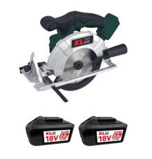 Пила циркулярная аккумуляторная бесщеточная KLpro KLDAT18B-80 18 В 8.0 Ач KLDAT18B-80