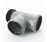 Тройник канализационный Ostendorf HT HTSA восстановитель раструба 110x110 мм 87° 115740