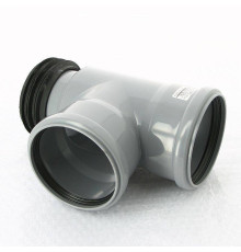 Тройник канализационный Ostendorf HT HTSA восстановитель раструба 110x110 мм 87° 115740