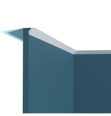 Карниз потолочный Perfect Plus P201 из ударопрочного полимера 2000x100x100 мм P201