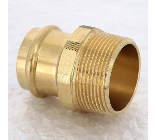 Муфта переходная пресс-Н Viega Sanpress бронза 35x1 1/4 110352