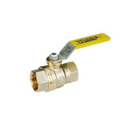 Кран шаровой для газа Giacomini R734L 1/2 ВР-НР бабочка R734LGAX003