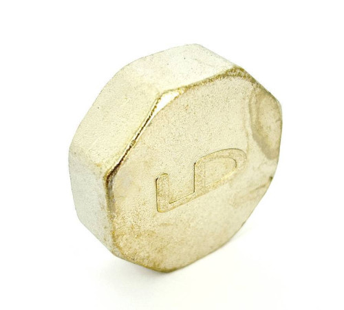 Заглушка латунная LD Pride 1 1/4 ВР никелированная 67.504.32