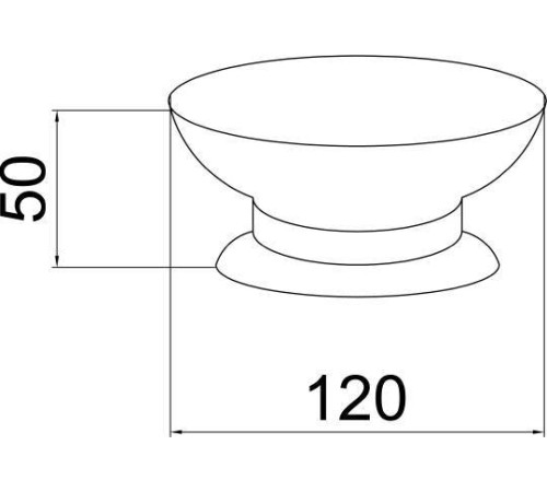 Мыльница настольная Boheme Medici бронза 10611