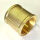 Муфта резьбовая LD Pride DN40 1 1/2 дюйма ВР-ВР латунь LD.65.502.40