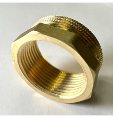 Футорка резьбовая LD 1 1/2x1 1/4 латунь LD.65.507.40х32